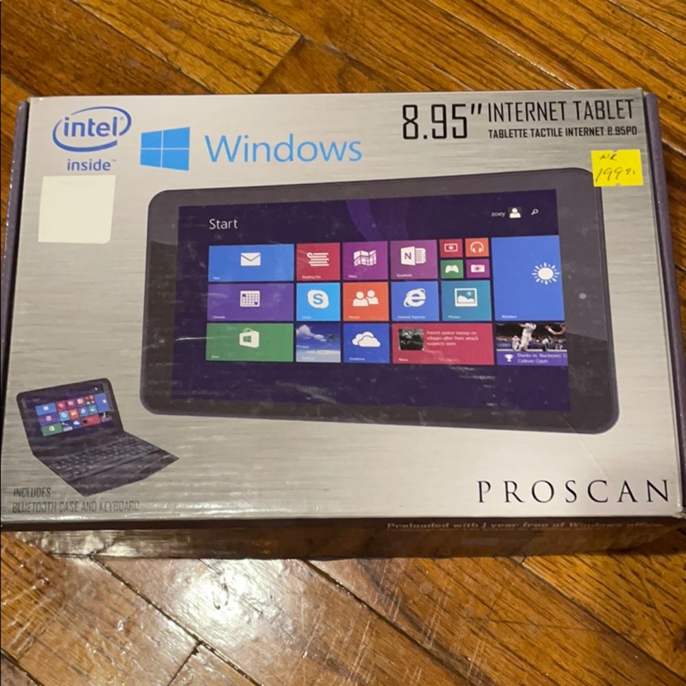 Windows Proscan tablet